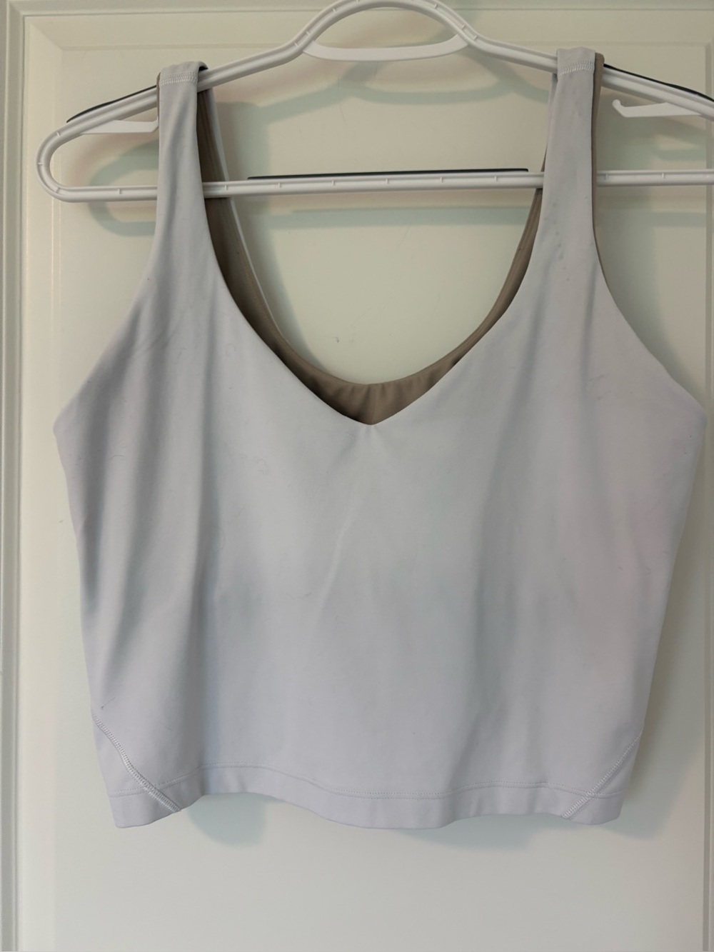 Lululemon white align tank - size 10